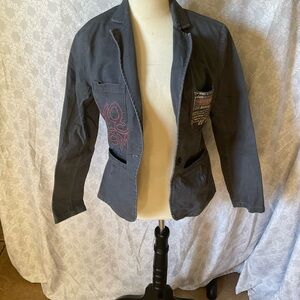 Volcom Charcoal Women's Blazer